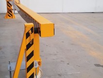 Non-motorized And Automatic Circular Swing Arm - Beam Barrier