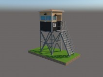 Ballistic Security Tower Guard Booth