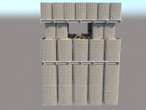 Accordion Folding Sand Filled Gabion Guard Tower ( Type 2 )