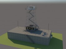 Ballistic Security Tower Guard Booth