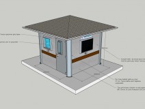 Ballistic Guard Booth - Bulletproof Guard Shack