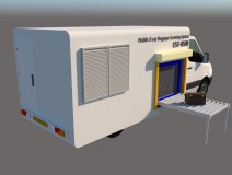 Mobile On-board X-ray Baggage Scanner