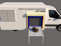 Mobile On-board X-ray Baggage Scanner