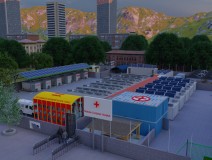 Ballistic Armoured Container Hospital - Infirmary - Sickroom