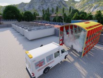 Balistik Zırhlı Kurşun Geçirmez Mobil Konteyner Hastane Revir