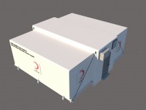 Ballistic Armoured Container Hospital - Infirmary - Sickroom