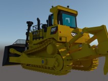 Remote Control Armored Bulldozer , Caterpillar , JCB