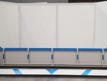 Automatic Surface Mounted Mobile Flood Barrier Gate