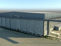 Telescopic Aircraft Hangar Door