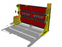 Anti-Ram ASTM M50 Crash Tested Bi-Folding Gate