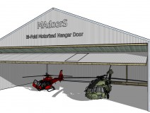 Bi-Fold Hangar Door