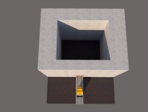 Siklotron Sığınağı Beton Dolgulu Kapı ( Cyclotron Bunker Plug Door )