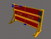 Anti-Ram ASTM M50 Crash Tested Bi-Folding Gate