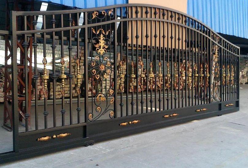 Wrought Iron Automatic Sliding Gates