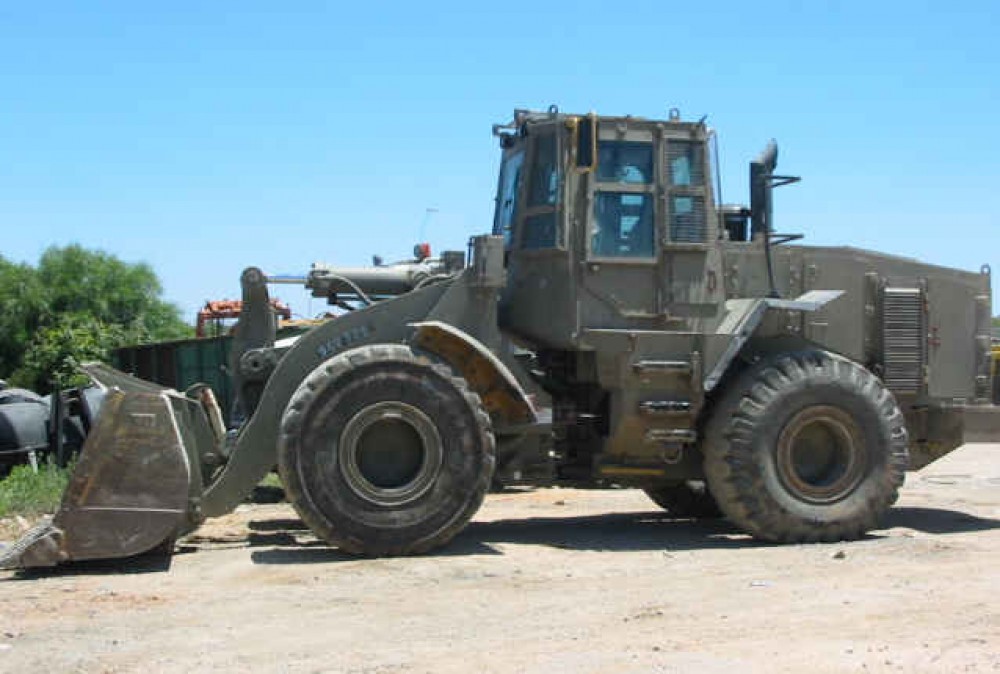 Remote Control Armored Bulldozer , Caterpillar , JCB