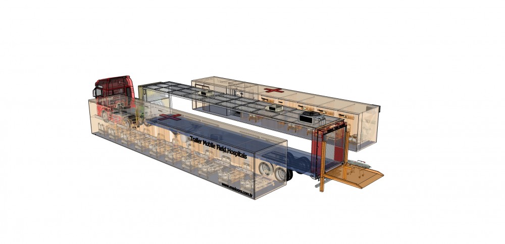 Trailer Extensible Mobile Hospital