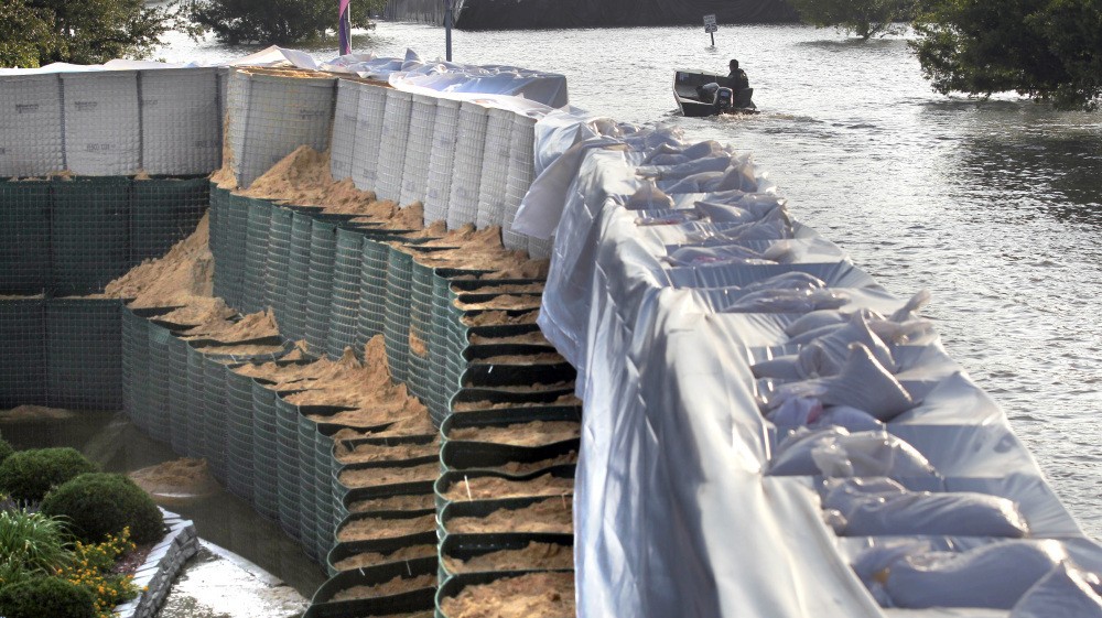 Kumkoy Basket Flood Defence Barrier