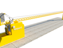 Automatic Long Arm Drop Beam Barrier