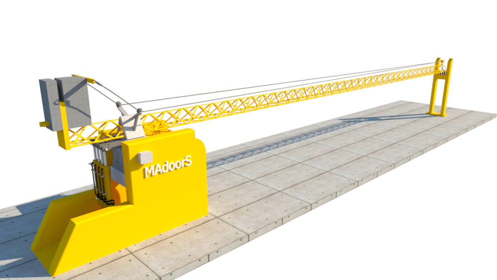 Automatic Long Arm Drop Beam Barrier