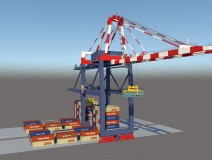 X-ray Container Scanning Inspection System For Crane 