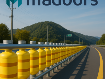Highway Safety Rolling Guardrail Barrier