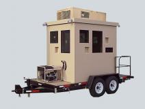 Mobile Bulletproof Guard Booth - Portable Bullet Resistant Guard Shack