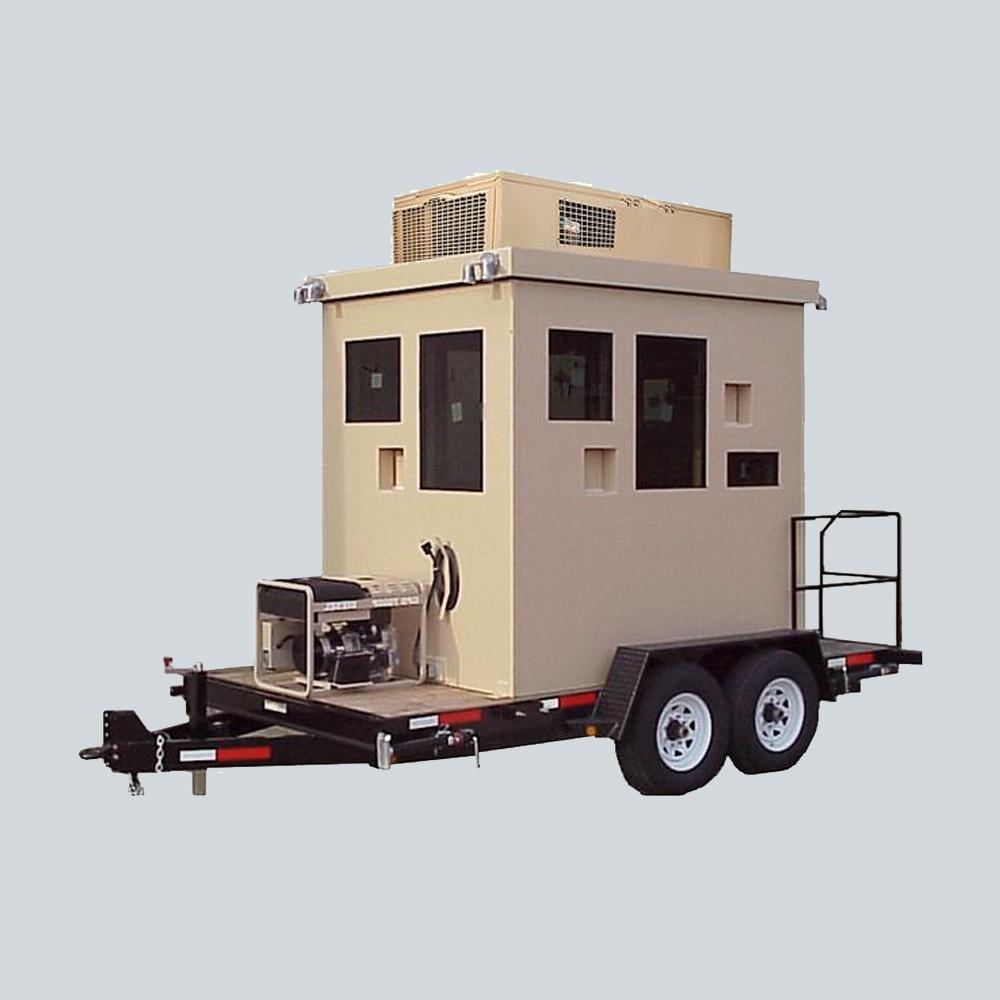 Mobile Bulletproof Guard Booth - Portable Bullet Resistant Guard Shack