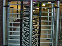 Motorized Full Height Double Turnstile