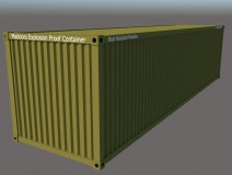 Fire And Blast Resistant Modular Building , Structure , Container Units