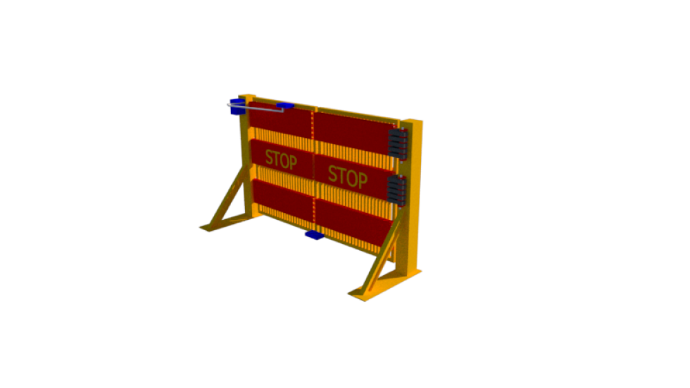 Anti-Ram ASTM M50 Crash Tested Bi-Folding Gate